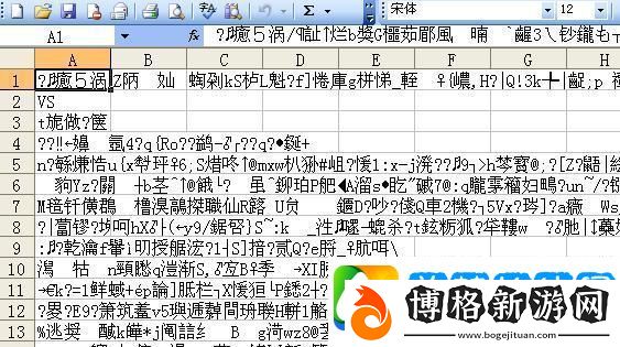 “碼”上風云:EXCEL中文亂碼-新潮流的引領者