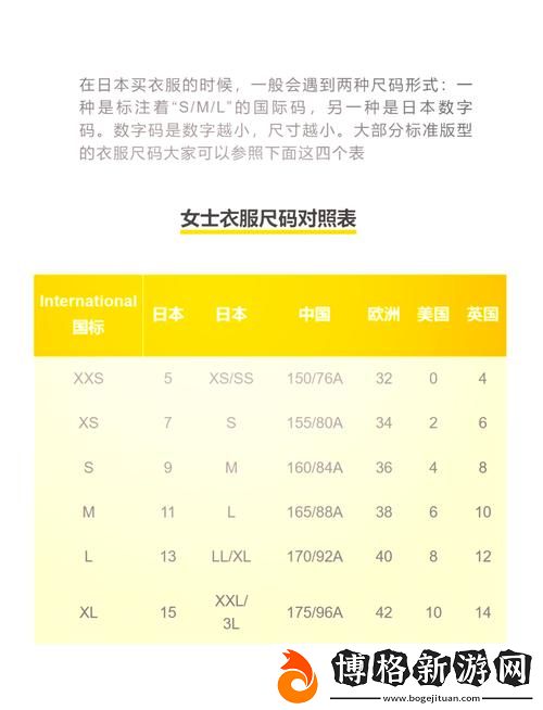 歐洲尺碼日本尺碼專線不卡頓:穿越國界的時尚橋梁