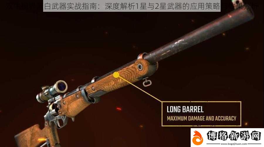 雙生視界藍白武器實戰指南:深度解析1星與2星武器的應用策略與效果分析