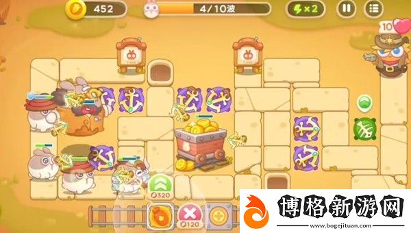 保衛(wèi)蘿卜4波仔很忙第40關(guān)攻略
